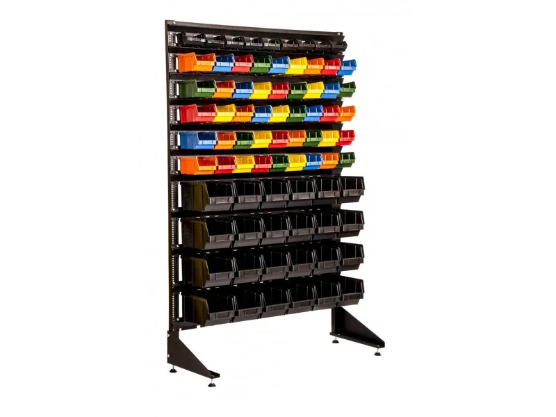 Стелажі для метизів та пластикові ящики купити за найкращими цінами від Торг Експрес