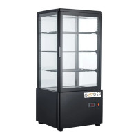Вітрина холодильна Gooder XC-78L black