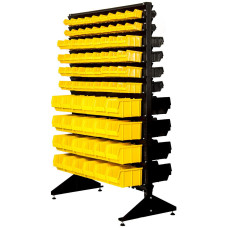 Стелаж складський для метизів двосторонній