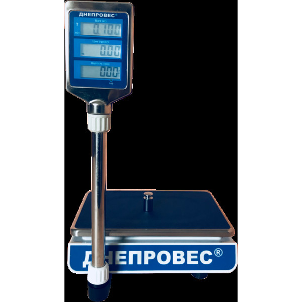 Весы торговые Днепровес ВТД-ЕЛ (СЛ) до 30кг