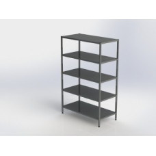 Стелаж виробничий п'ять полиць