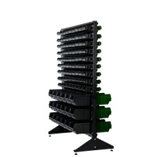 Стелаж із шухлядами — двосторонній 1500 мм