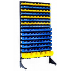 Стелаж під кріплення для торгівлі 1800 мм на 132 ящики