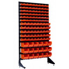 Стелаж для магазину метизів 1800 мм на 117 ящиків