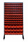 Стеллаж для магазина метизов 1800 мм на 117 ящиков