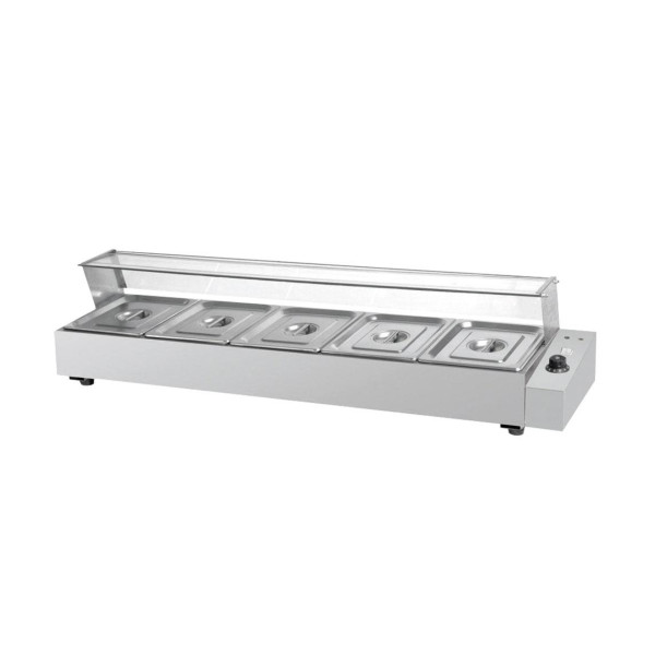 Марміт-вітрина GN 1/2 х h 100 мм BM5G GoodFood
