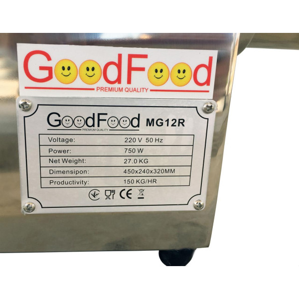 Мясорубка GoodFood MG12R  Reverse
