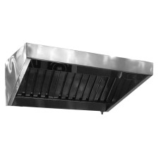 Парасолька витяжна пристінна з жироловильником 600х600х400