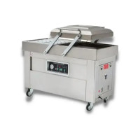Двухкамерный вакуумный упаковщик вакууматор Vektor DZ-600/2C (Планка 600мм)