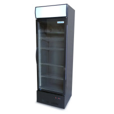 Шкаф холодильный для напитков GoodFood BC360BB2LED чёрный