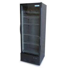 Шафа холодильна для напоїв GoodFood BC360NBB2LED чорний без лайтбокса