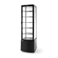 Шафа холодильна FROSTY FL288 black/ white