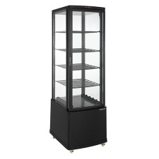 Шафа холодильна FROSTY RT-235C-3, black