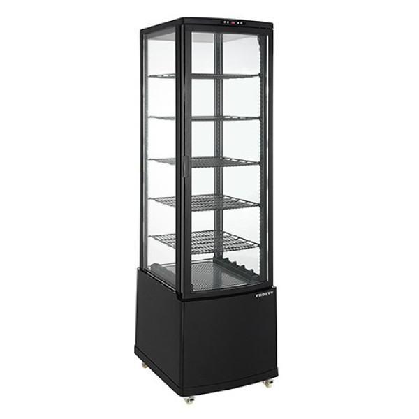 Шафа холодильна FROSTY RT-280C-3, black