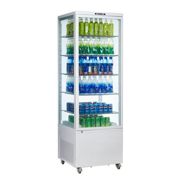 Шафа холодильна FROSTY RT280L White