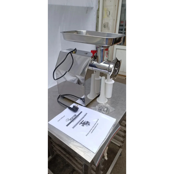 М'ясорубка промислова Vektor-BL-3-12 150 кг/год 850 Вт (Реверс)