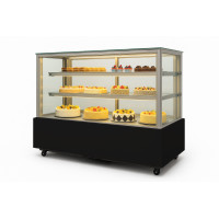 Вітрина холодильна Hurakan HKN-LPD210S BLACK