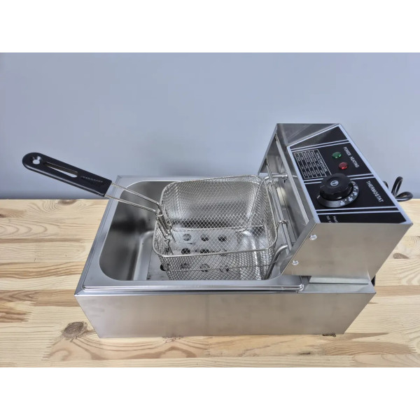 Фритюрница электрическая профессиональная Vektor-SZ81 (6л)