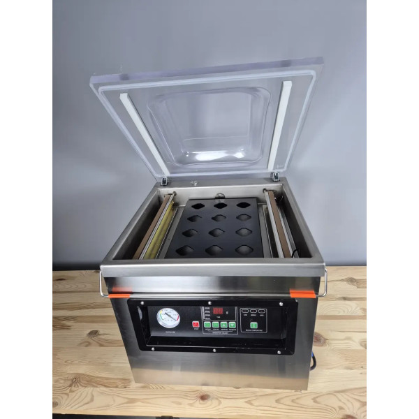 Вакуумный упаковщик машина упаковочная вакууматор Vector DZ-400/1 220В две сварочные планки