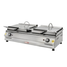 Гриль притискний контактний газовий подвійний тостер-гриль Görkem TMG12/2