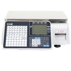 Ваги торговельні з друком етикеток CAS CL3500-B