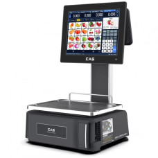 Ваги з друком етикетки CAS CL8000-B