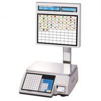 Весы торговые с чекопечатью CAS CL5000J-IS