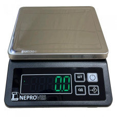 Ваги фасувальні до 15 кг Днепровес ВТД-W з вологозахистом, точність 1 г