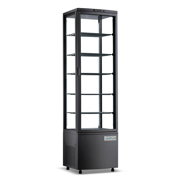 Вітрина холодильна GoodFood RT280L3N чорна