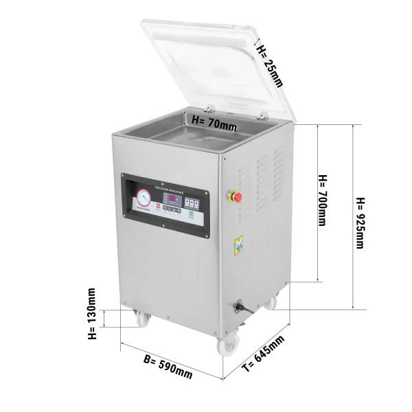 Вакуумний пакувальник VMKH-500 GGM Gastro