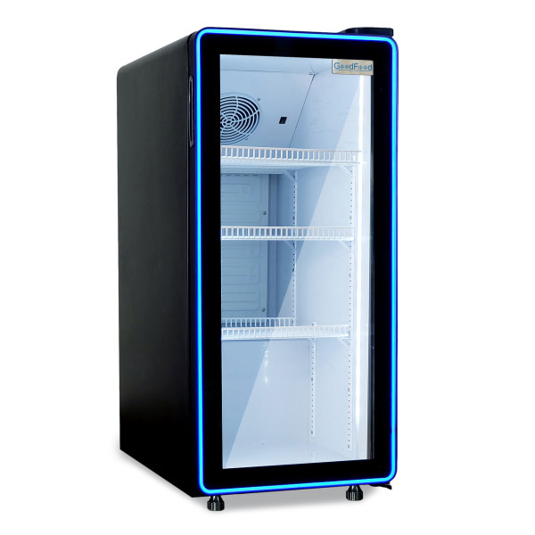 Шафа холодильна для напоїв GoodFood BC170NBW2LEDBLUE