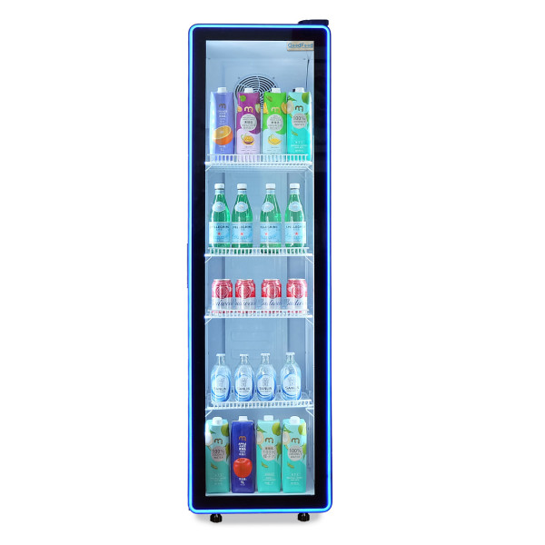 Шафа холодильна для напоїв GoodFood BC310NBW2LEDBLUE