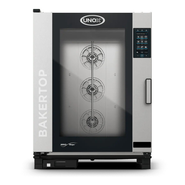 Печь пароконвекционная UNOX XEBC-10EU-GPRM газ