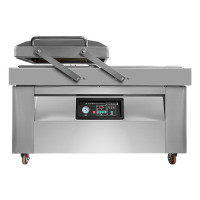 Пакувальник вакуумний двокамерний вакууматор GASTROVIA DZ-600/2SB