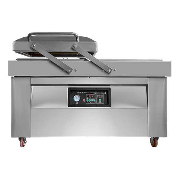 Пакувальник вакуумний двокамерний вакууматор GASTROVIA DZ-500/2SB