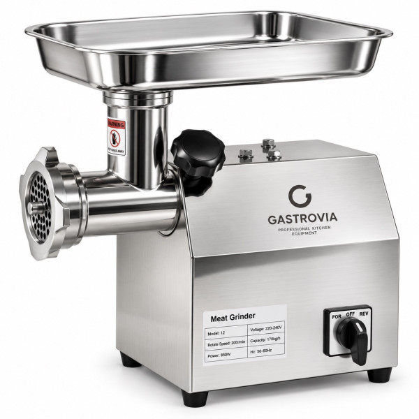 М'ясорубка промислова GASTROVIA TK-12 170 кг/год (Реверс)